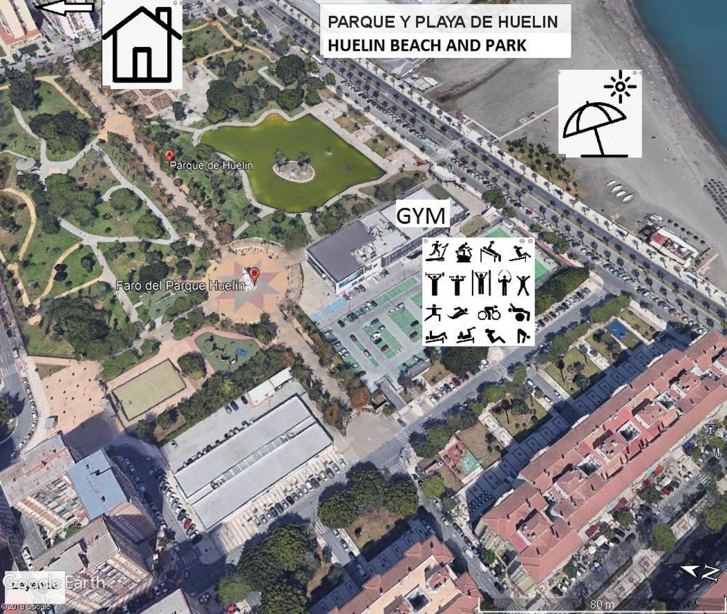 Studio In City Center Next To The Beach Málaga Extérieur photo